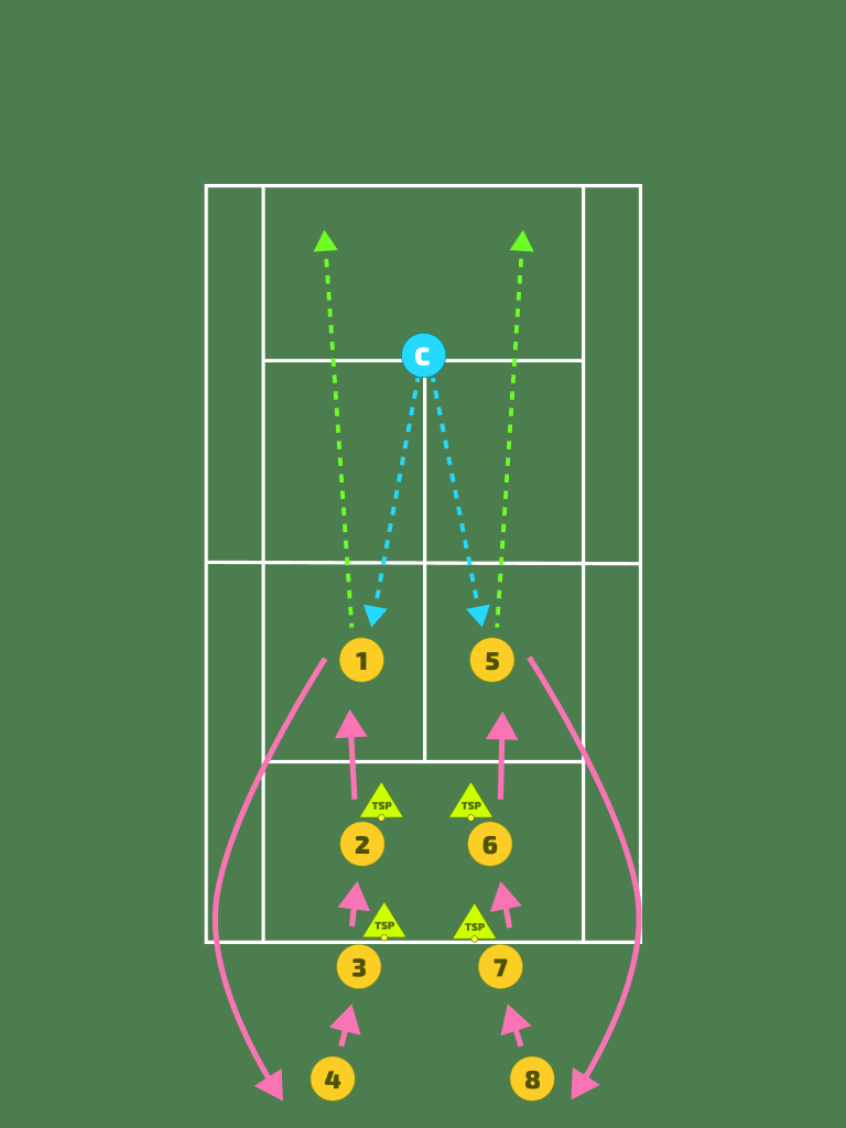 Drill 4: Transition & Volley Drill
